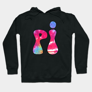 Tie Dye Pi Hoodie